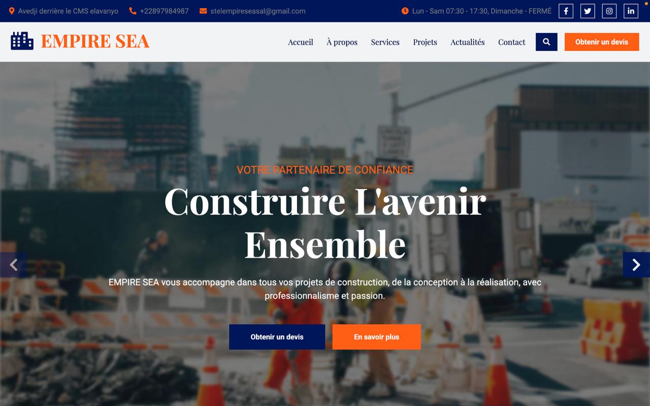 Projet L'EMPIRE SEA - Assou Group Togo